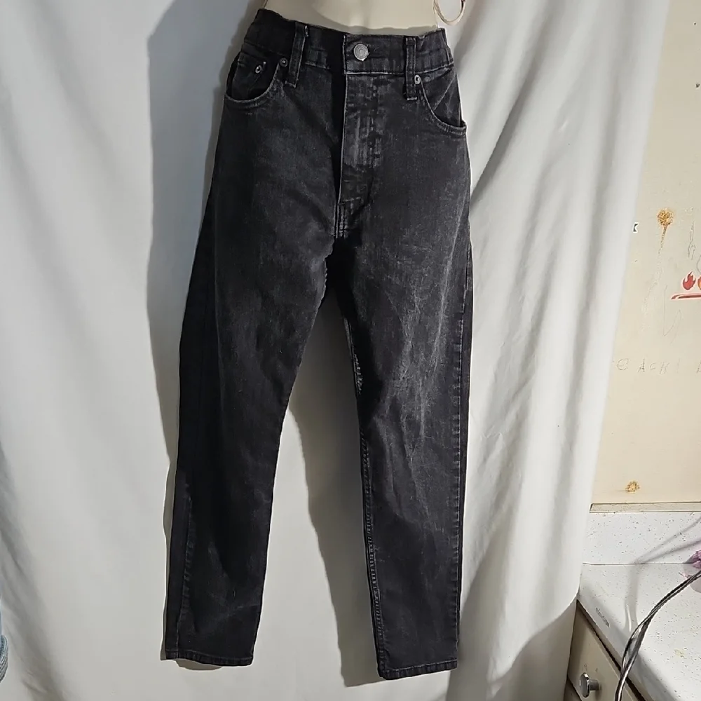 Levi's Men's Dark Gray Straight Jeans